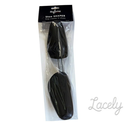 Shoe String Shoe Tree Gents Plastic Fixed Spring