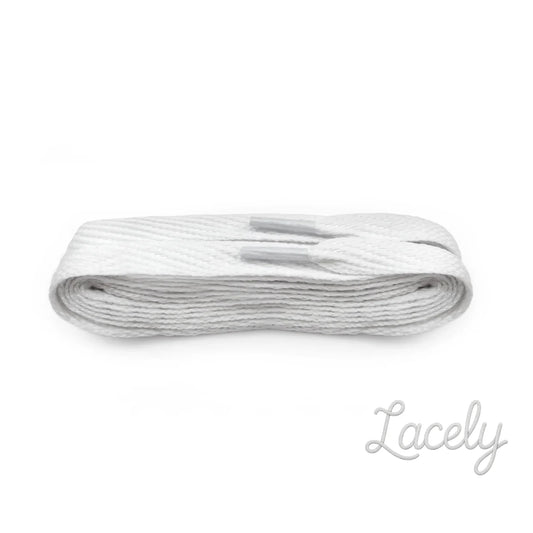 White American Flat Laces 1 pair - 120cm