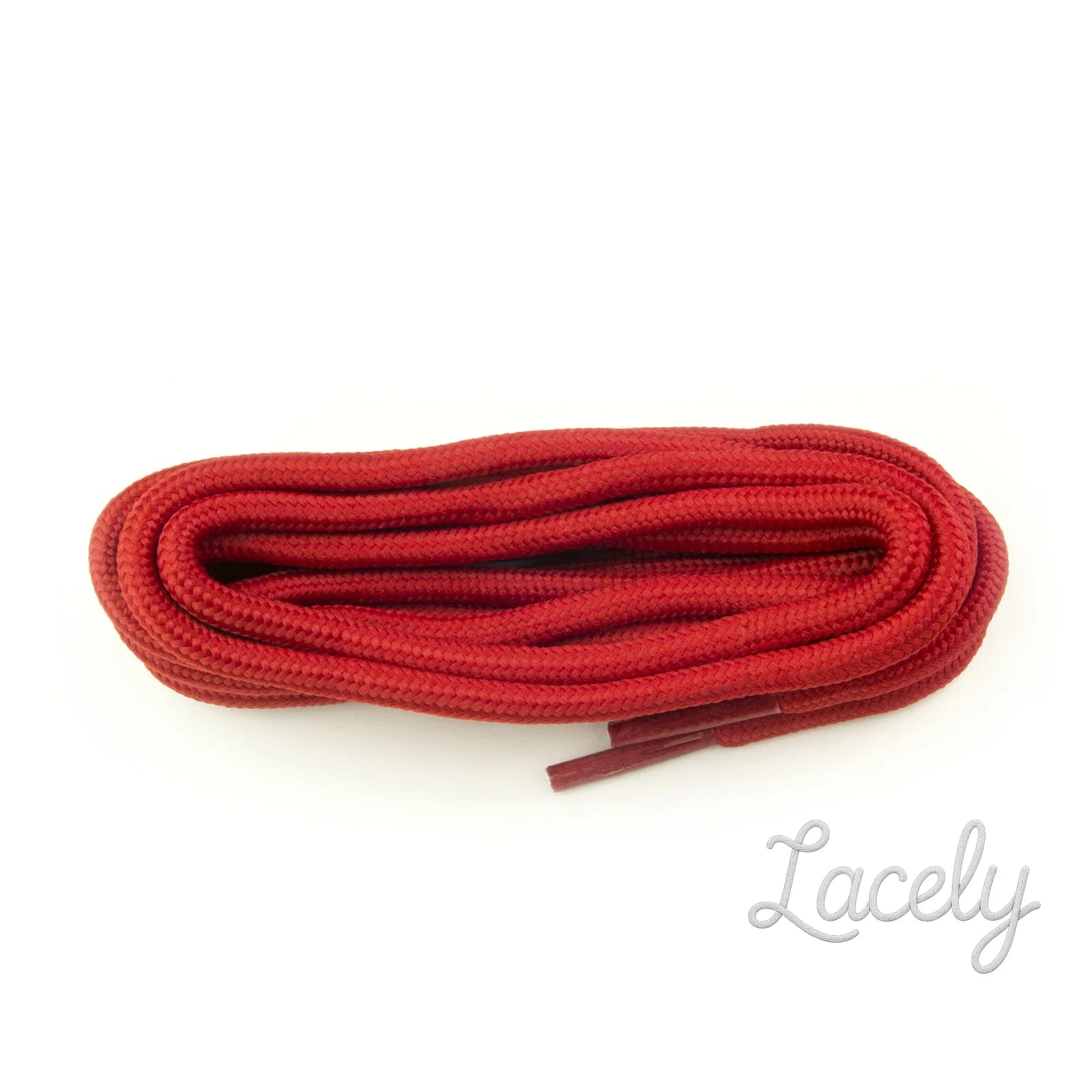 Red DM Cord Round Laces - 114cm