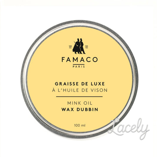Famaco Mink Oil Tin Dubbin 100ml