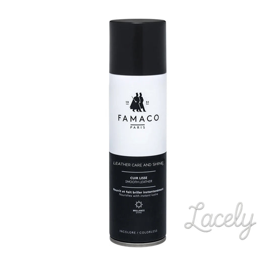 Famaco Leather Care And Shine (Black) 250ml Spray