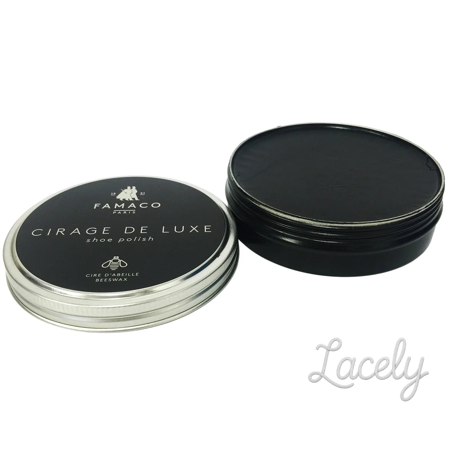 Famaco Black Tin Polish 100ml