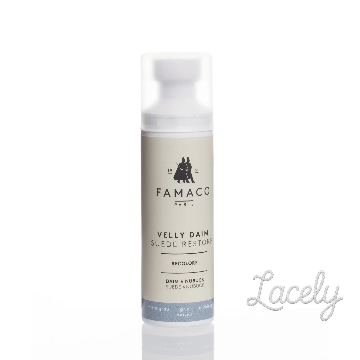 Famaco Grey Suede & Nubuck Renovator Liquid 75ml