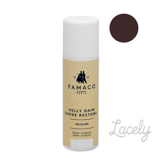 Famaco Dark Brown Suede & Nubuck Renovator Liquid 75ml