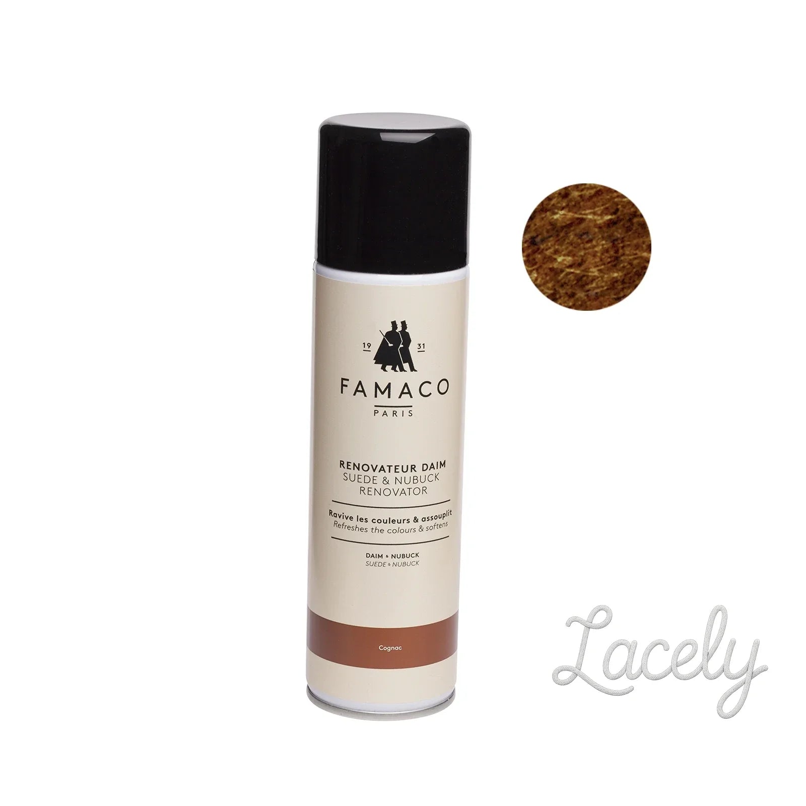 Famaco Light Brown Suede & Nubuck Renovator 200ml Spray