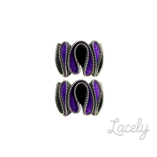 Shoe Clips Zipper Trim