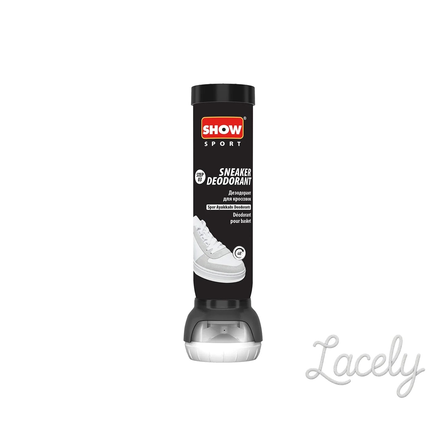 SHOW Sport Sneaker Deodorant Spray – Step 3: Refresh