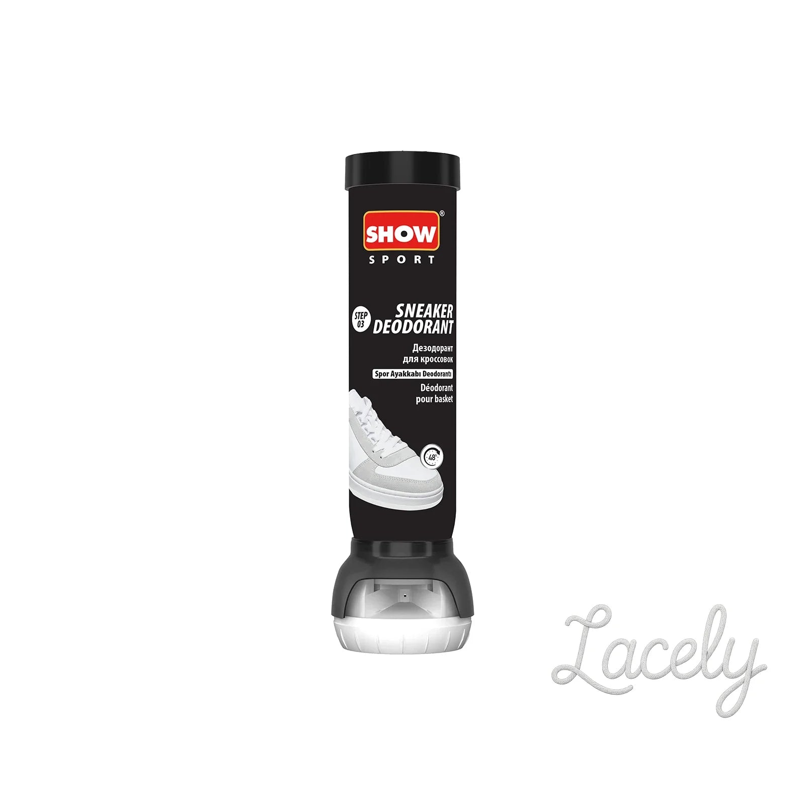 SHOW Sport Sneaker Deodorant Spray – Step 3: Refresh