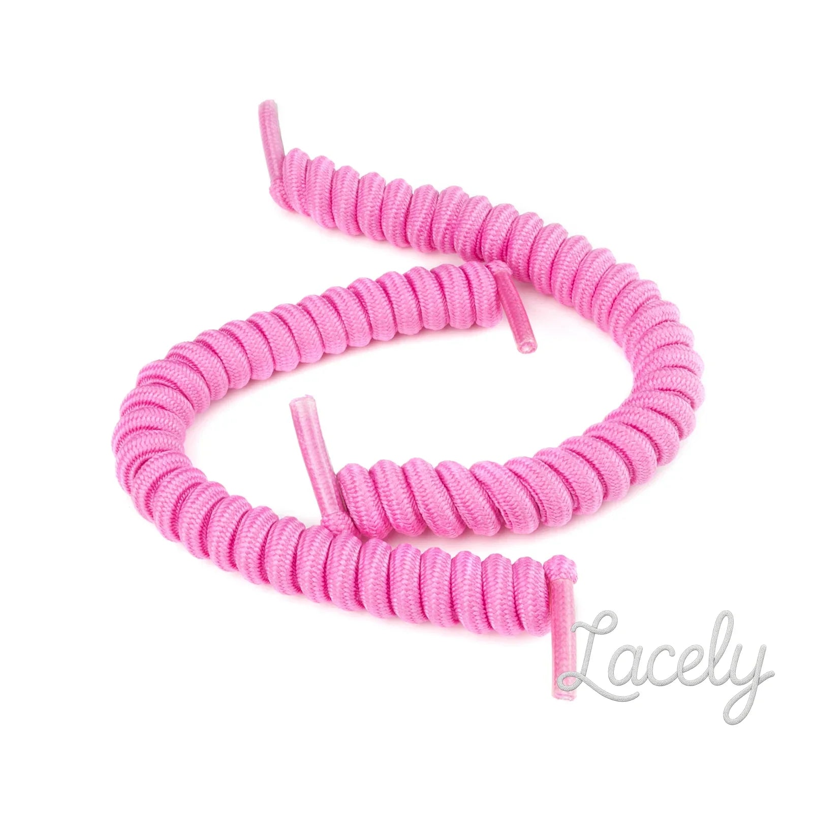 Vizi Coil Fushia Self-Tying Elastic Laces fits all