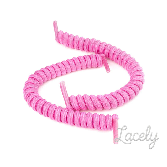Vizi Coil Fushia Self-Tying Elastic Laces fits all