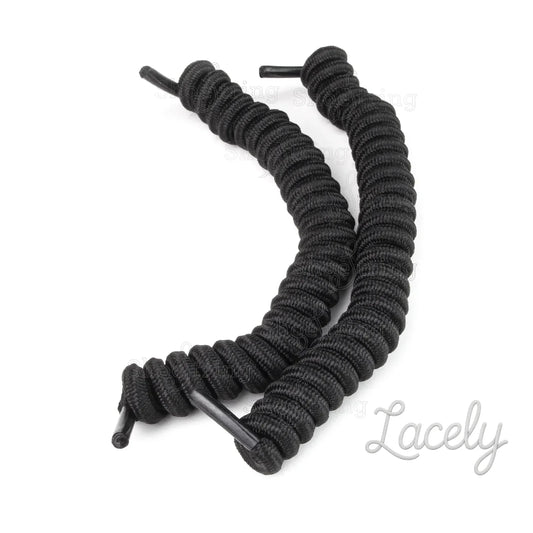 Vizi Coil Black Self-tying Elastic Laces fits all