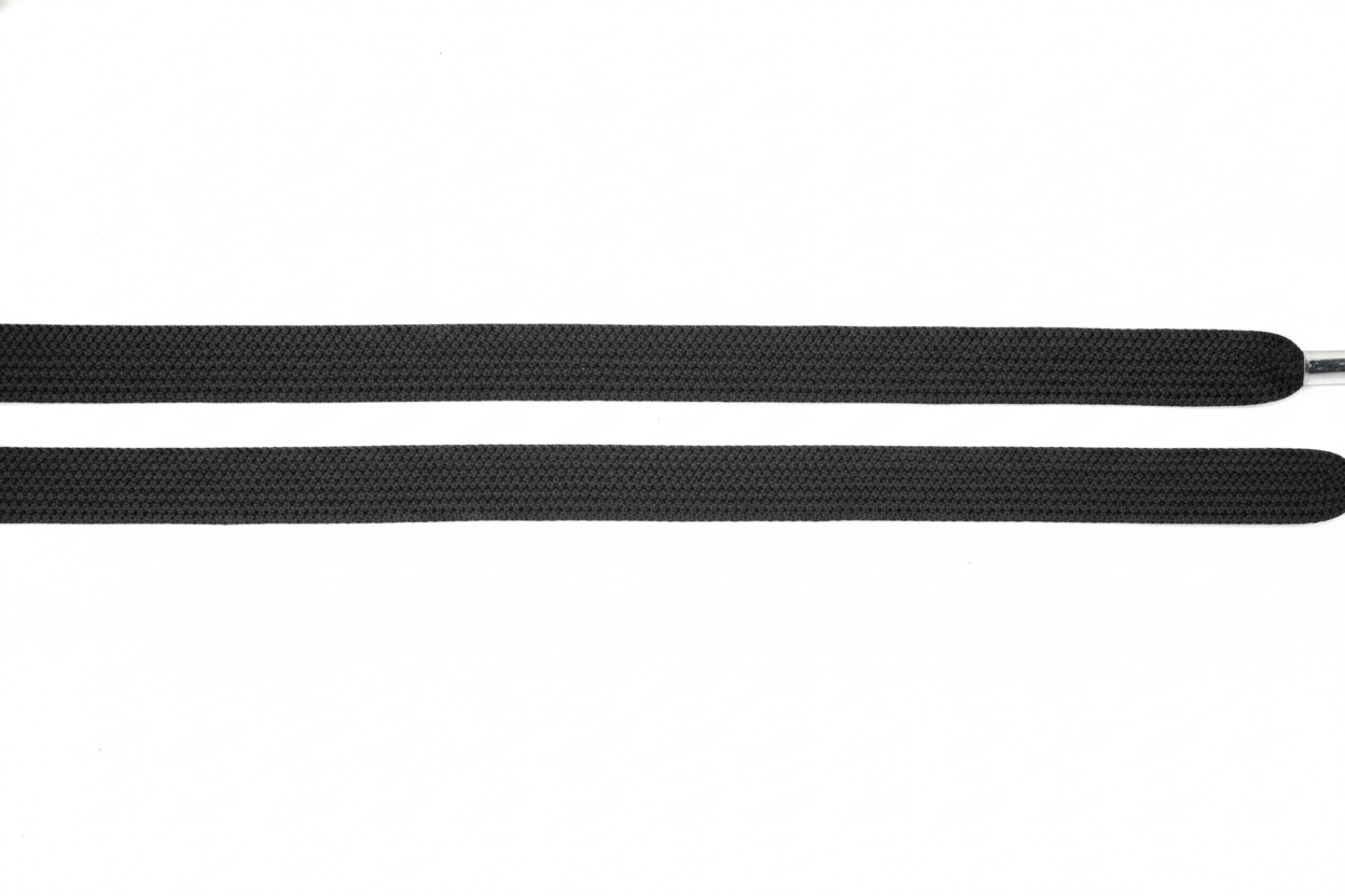Black Flat Laces - 90cm