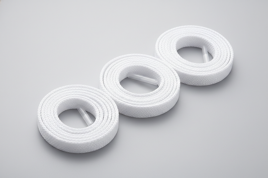 White Oval Sport Laces - 120cm